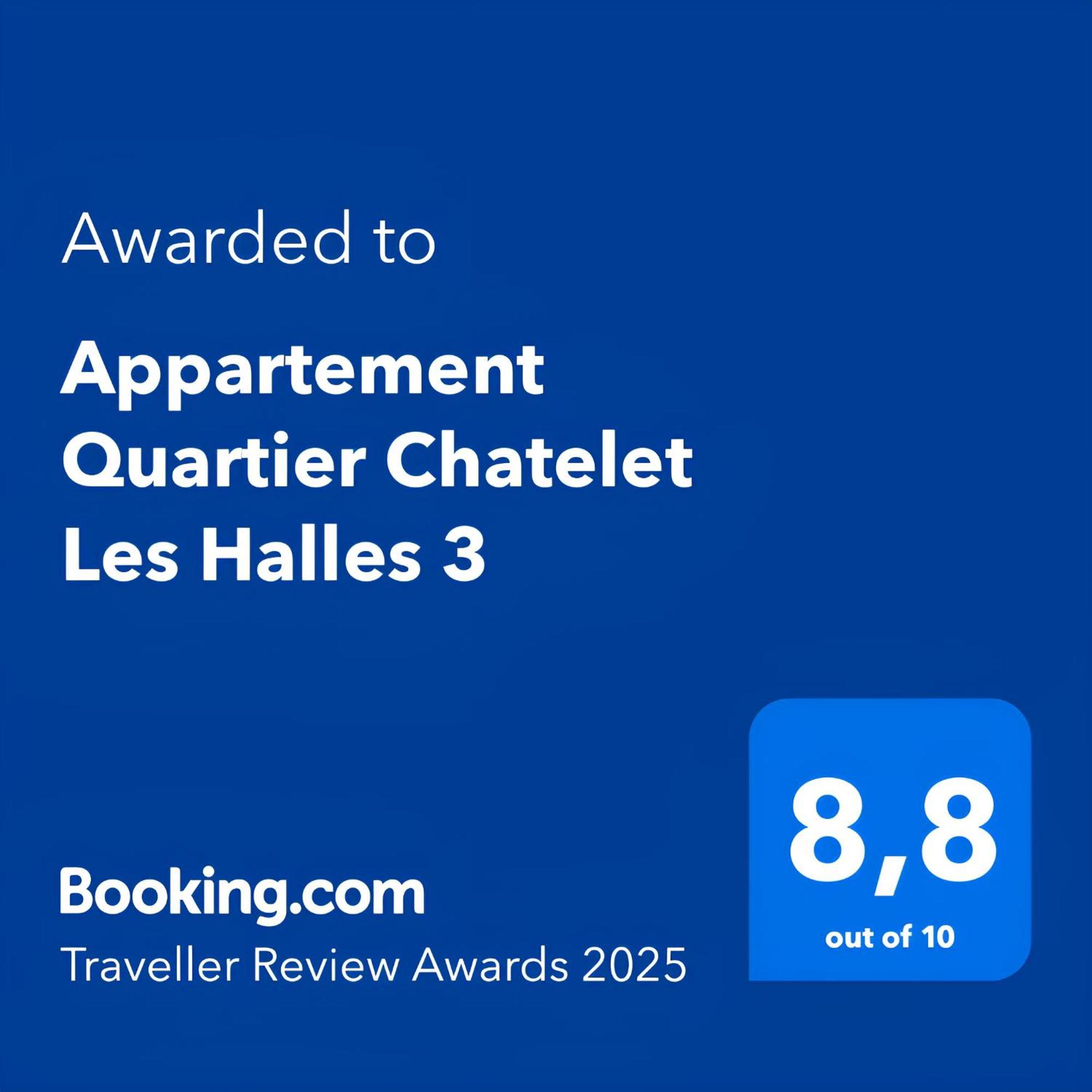 Appartement Quartier Chatelet Les Halles 3 Free Netflix Paris Extérieur photo