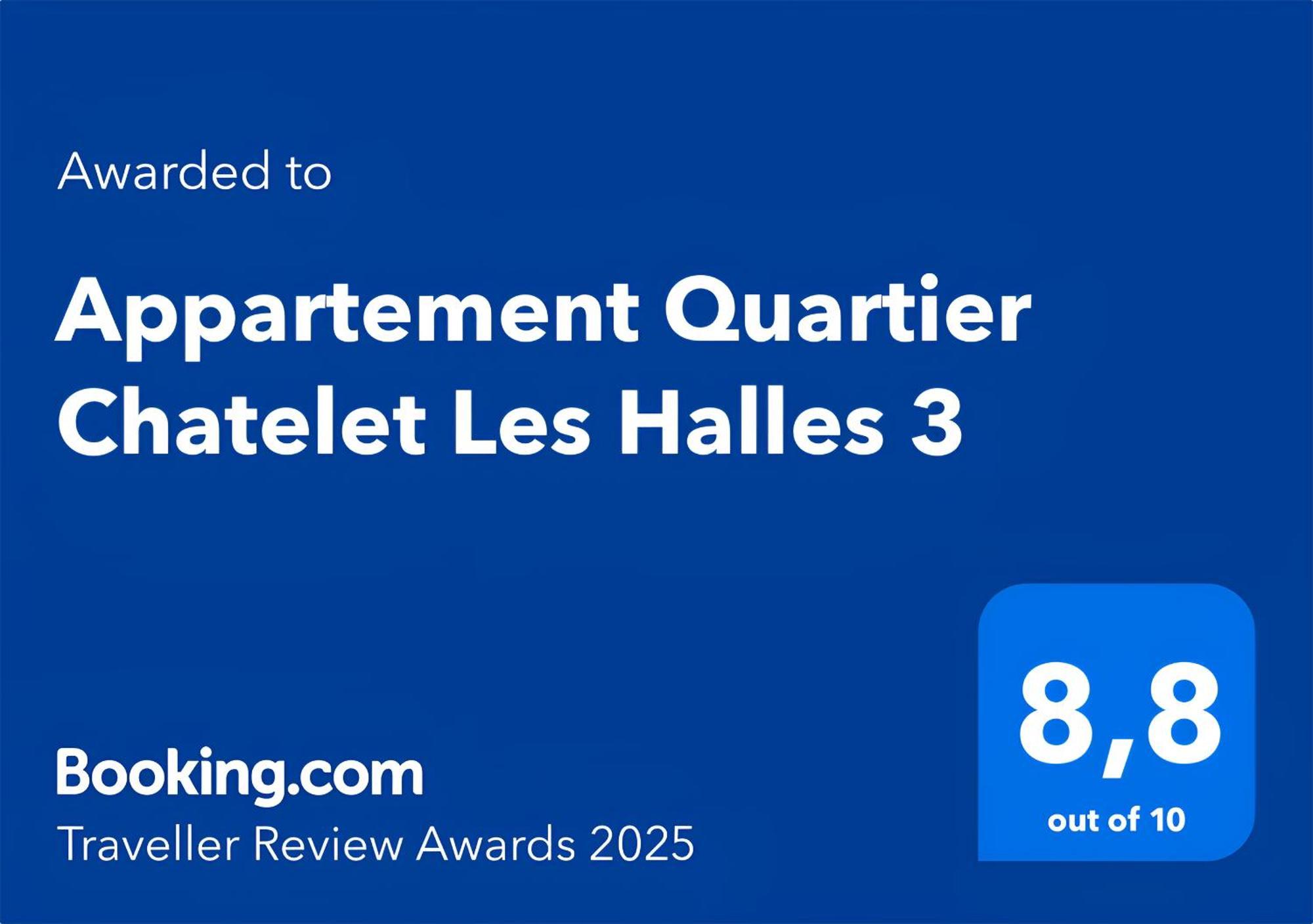 Appartement Quartier Chatelet Les Halles 3 Free Netflix Paris Extérieur photo